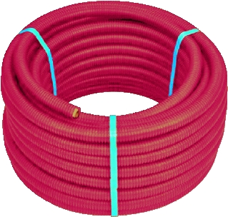 Henco alupex buis 16mm + mantel 49meter